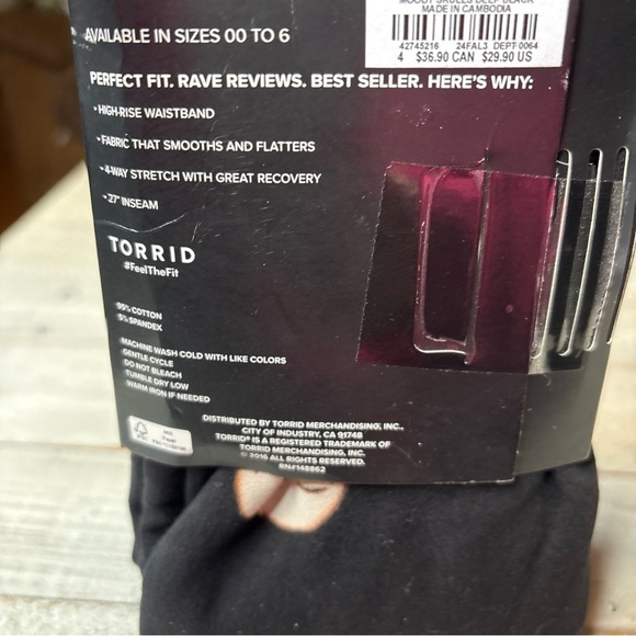 (Sold)  Full Length Signature Waist Premium Moody Skulls Leggings  4X (26) - Picture 8 of 12